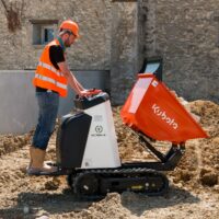 Ein Bild des Dumpers KUBOTA_KC70H-4e im Einsatz