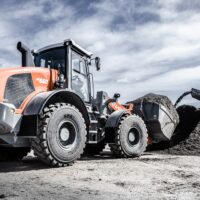 Ein Bild des Radladers WEYCOR AR 660 im Einsatz