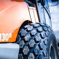 Ein Bild der Walze WEYCOR AW 1130 im Einsatz